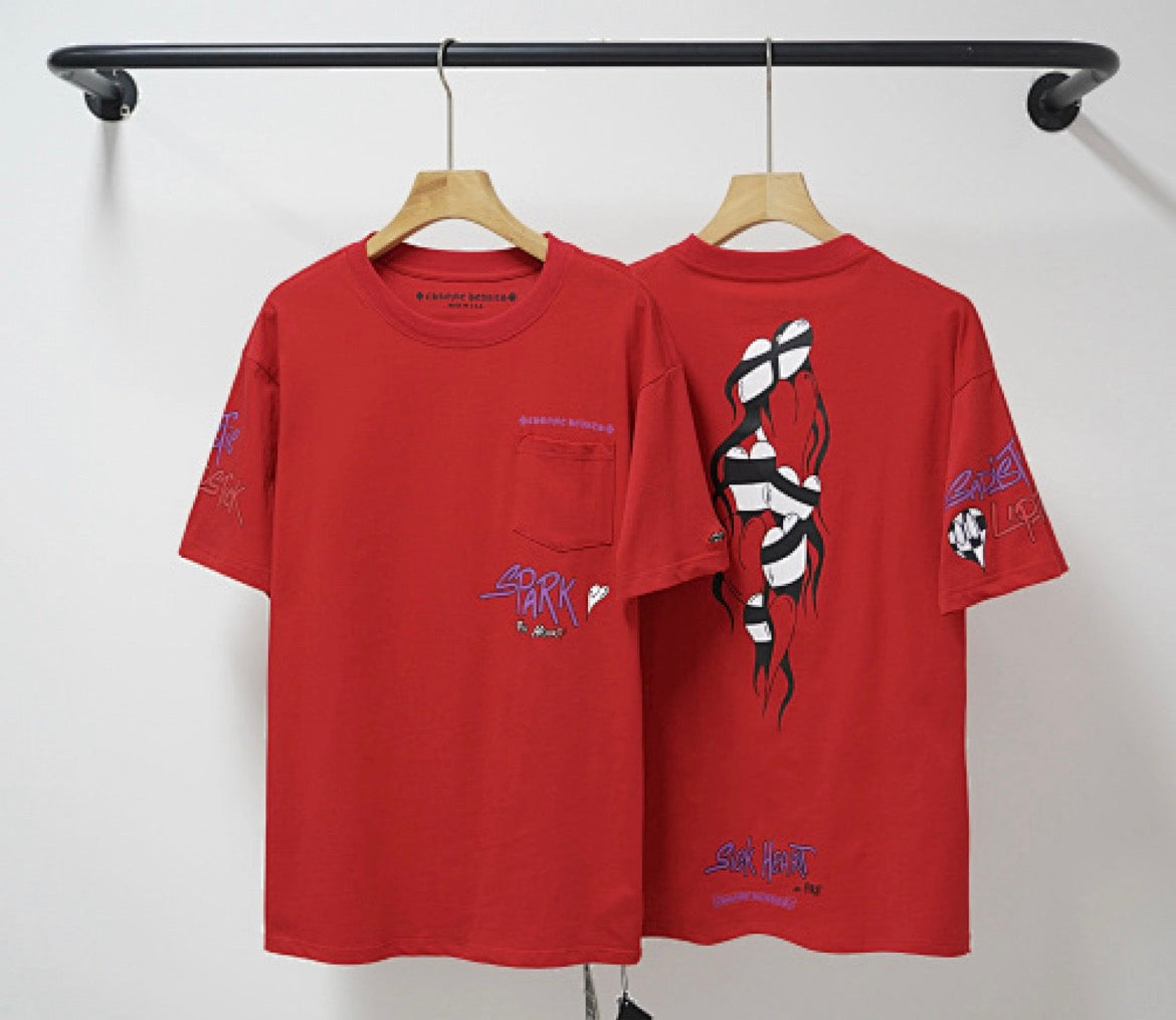 Chrome Hearts Matty Boy "Spark To The Heart" T-Shirt