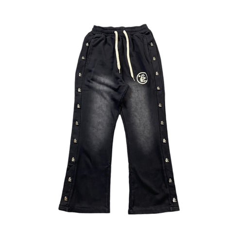 Hellstar "Records" Black Sweatpants