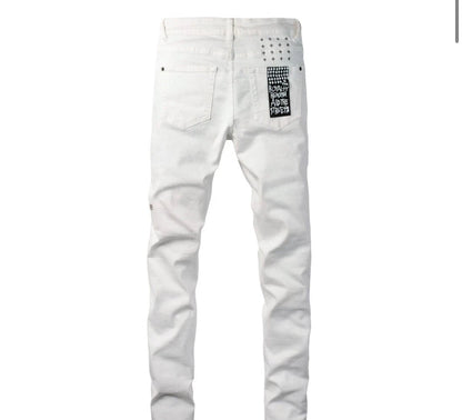 White KSUBI Jeans