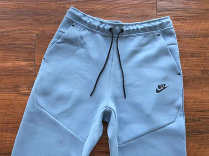 NIKE TECH FLEECE PANTS x LIGHT BLUE