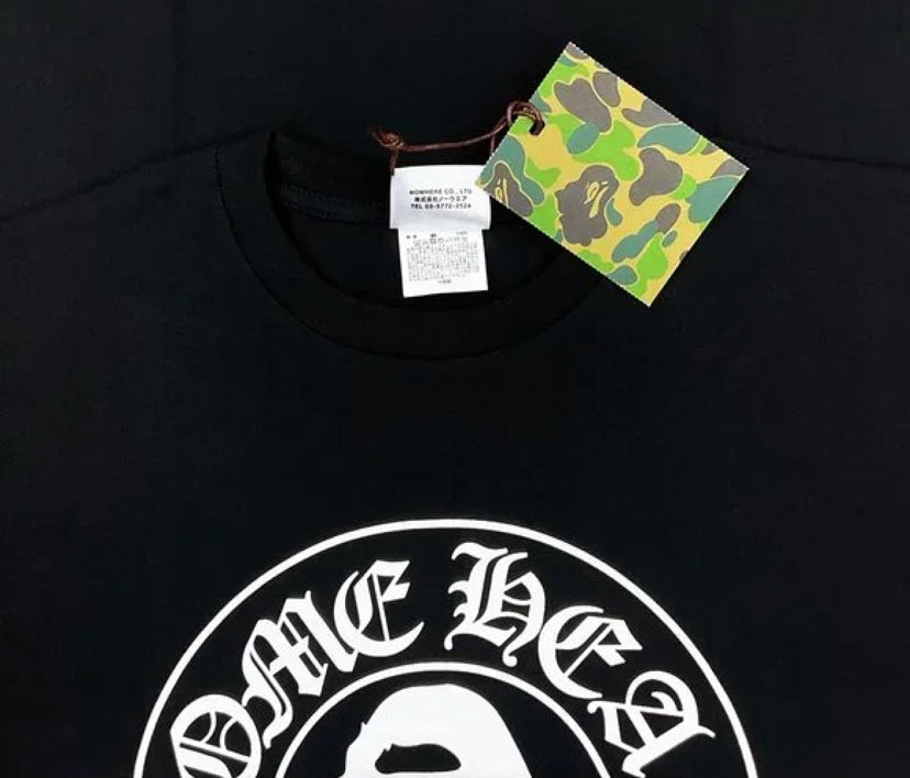 CHROME HEART [] BAPE TEE SHIRT