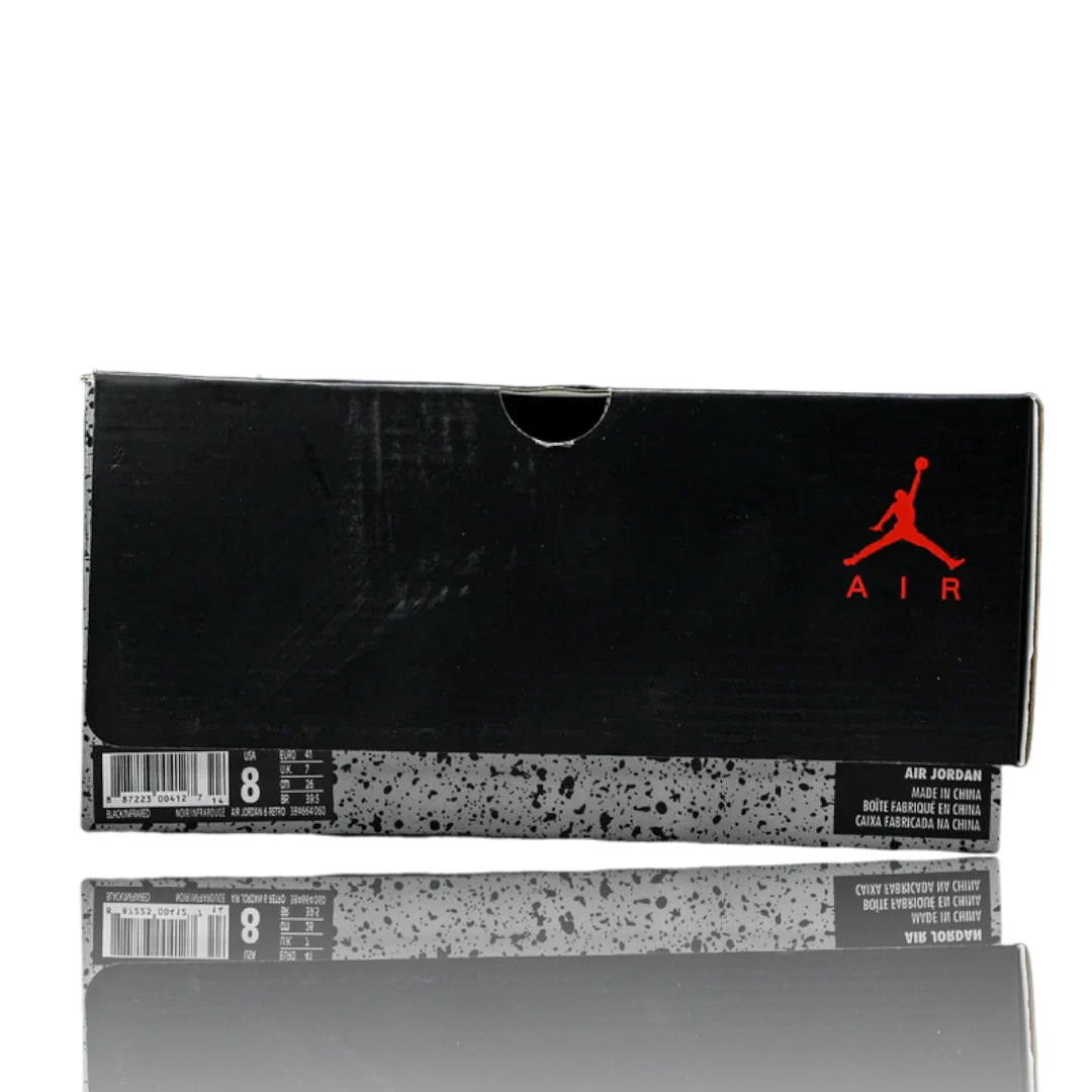 AJ6 Retro 'Black Infrared' (2019)