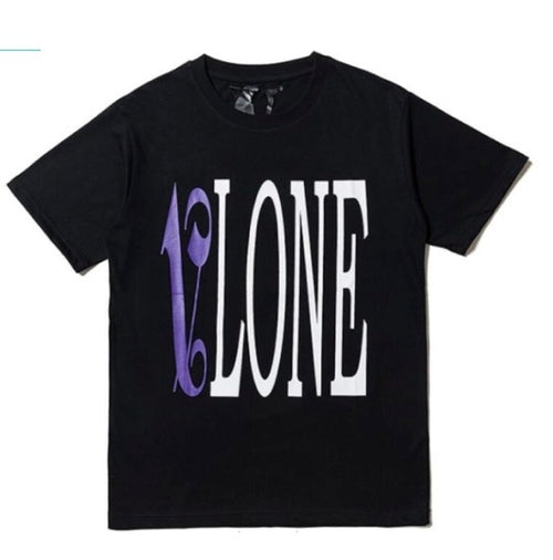 Vlone x Palm Angels T-Shirt Purple/Black