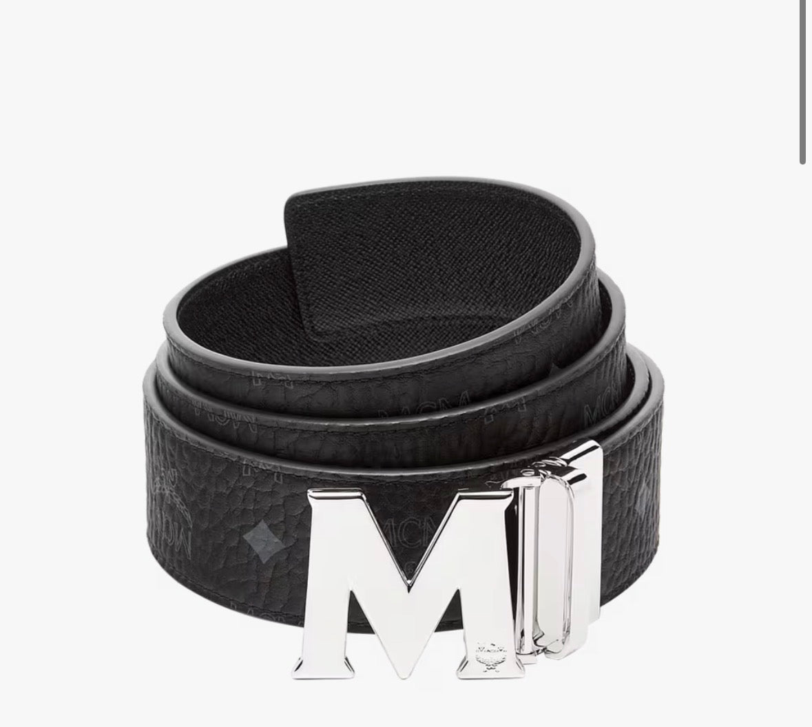 Claus M Reversible Belt 115 CM" In Visetos