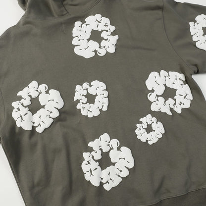 DENIM TEARS COTTON WREATH HOODIE OLIVE
