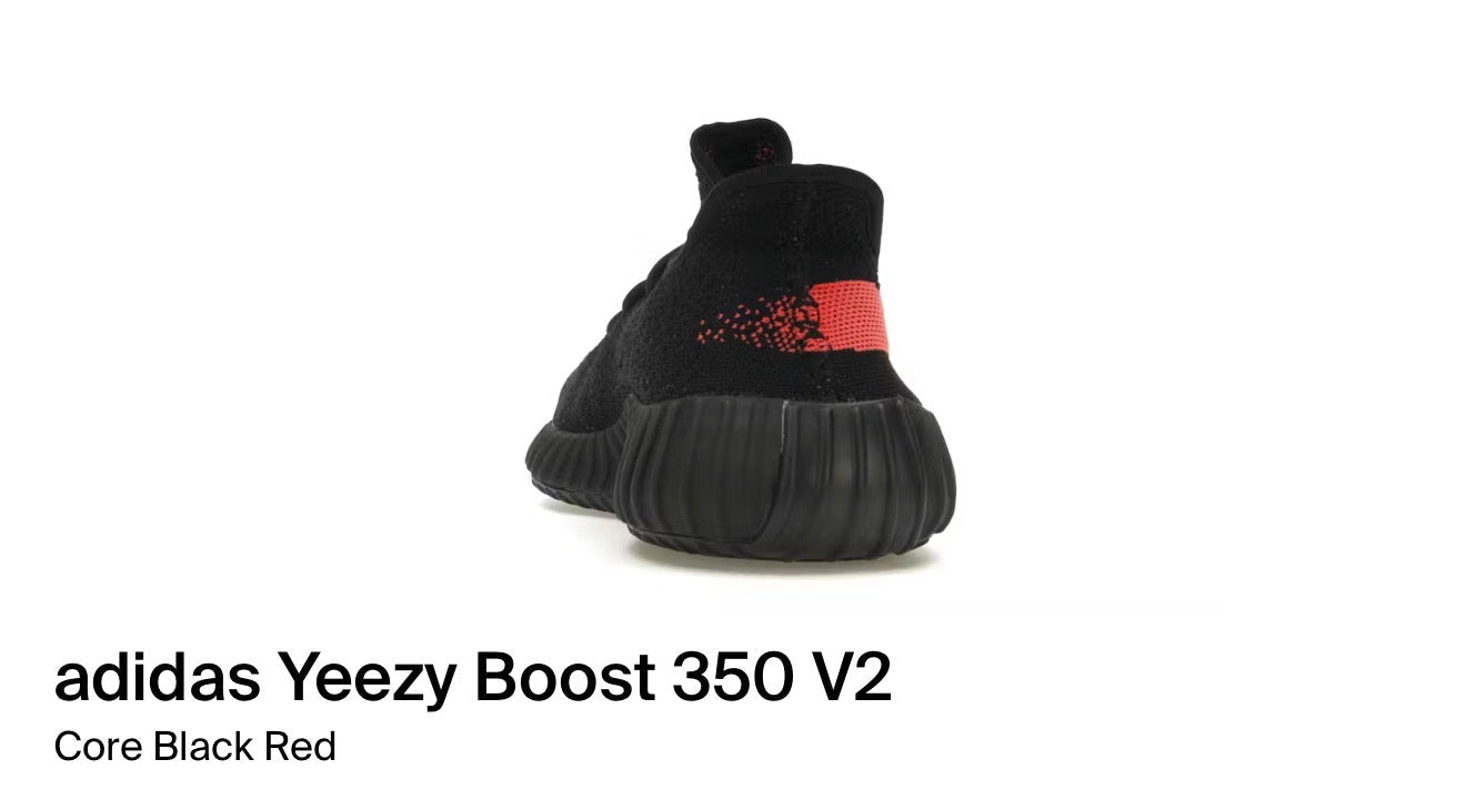 adidas Yeezy Boost 350 V2
Core Black Red