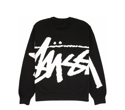 Stussy Stock Sweater Black