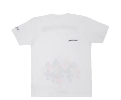Chrome Hearts Multi Color Cross T-shirt White
