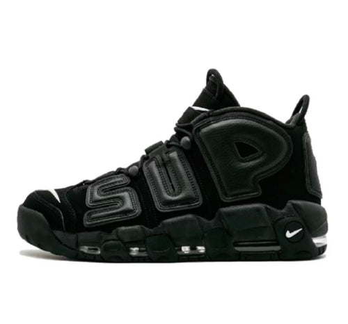 Supreme x Nike Air More Uptempo 'Black'
