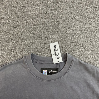 GODSPEED LONG LONELY ROAD T-SHIRT GREY