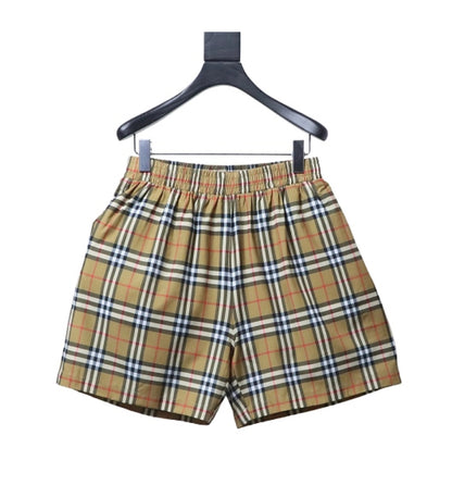 Burberry Check Cotton Shorts