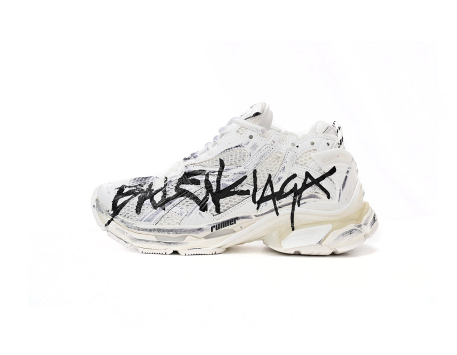 Balenciaga Runner Graffiti White