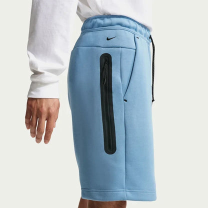Nike Tech Fleece Shorts - Work Blue/Black 2025