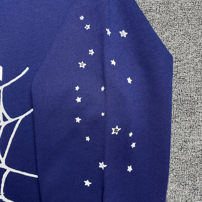 SP5DER ARACH NY PHOBIA HOODIE NAVY
