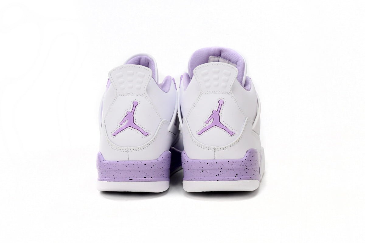Jordan 4 White Purple